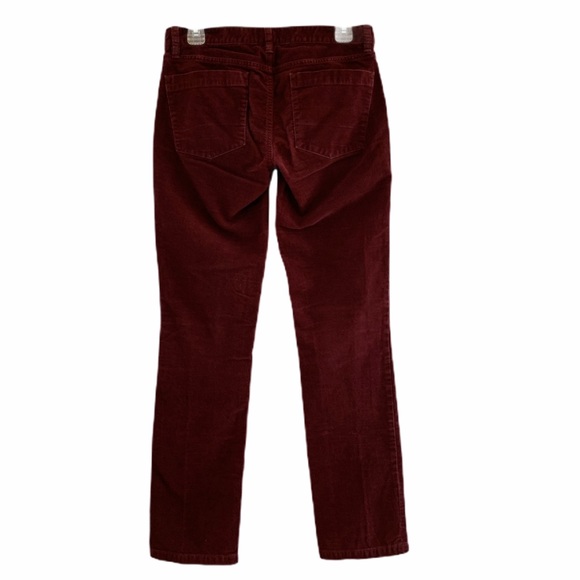 J Crew Matchstick Merlot Corduroy 27R - Picture 2 of 5